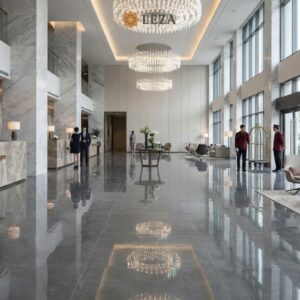 Alicanta Slate Grey sảnh khách sạn