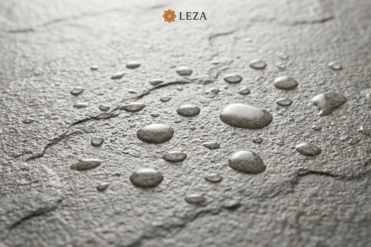 Cận cảnh bề mặt viên gạch men Matt