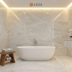 Cloudy Onyx White phòng tắm